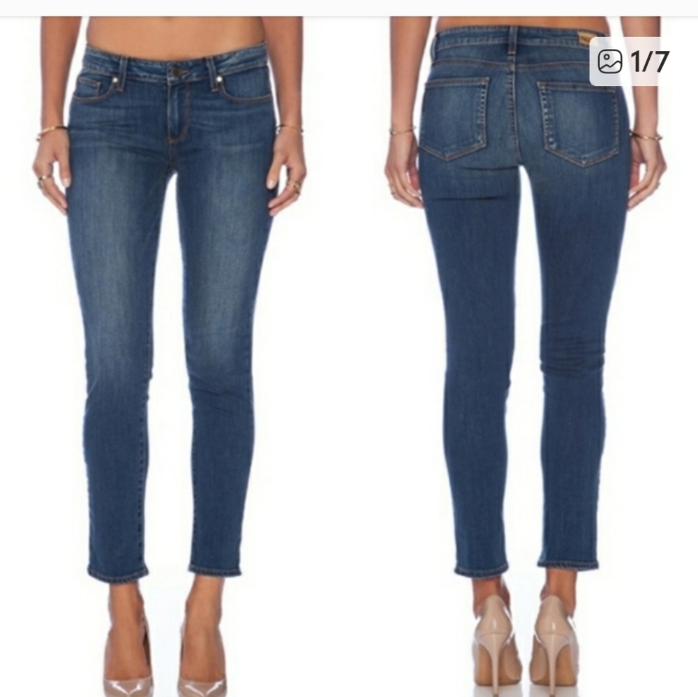 Paige Skyline Ankle Peg Jeans